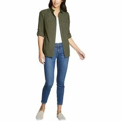 Eddie Bauer Travex Women's Atlas Exploration Boyfriend Cargo Shirt -Eddie Bauer Sales 10464570x1071146 vAlt image 1