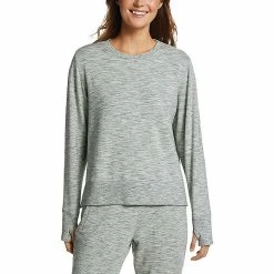 Eddie Bauer Motion Enliven LS Step Hem Sweatshirt