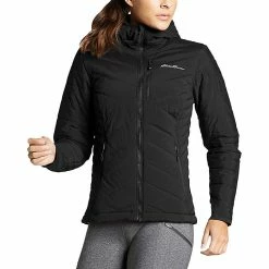 Eddie Bauer First Ascent Women's Ignitelite Stretch Hooded Jacket -Eddie Bauer Sales 10490115x1012905 zm