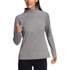Eddie Bauer Travex Women's On The Trail LS Raglan Quarter Zip