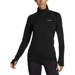 Eddie Bauer First Ascent Women's High Route Grid Quarter Zip -Eddie Bauer Sales 10516853x1012905 zm