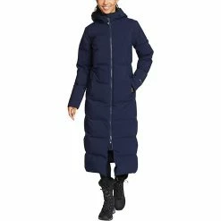 Eddie Bauer Women's Glacier Peak Seamless Stretch Down Duffle Coat