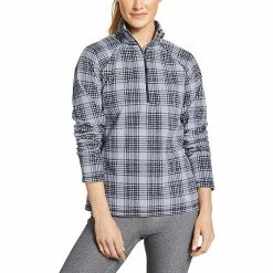 Eddie Bauer Women's Quest Printed 1/4 Zip LS Raglan -Eddie Bauer Sales 10516885x1059554 zm