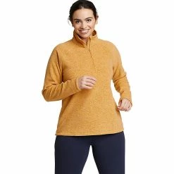 Eddie Bauer Women's Quest Solid 1/4 Zip LS Raglan