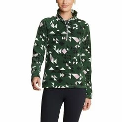 Eddie Bauer Women's Quest 1/4 Zip LS Raglan