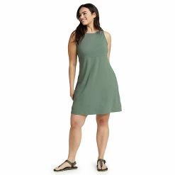 Eddie Bauer Travex Women's Aster Sleeveless Empire Waist Dress - Solid