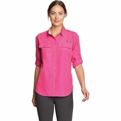 Eddie Bauer Women's Guide UPF Field LS Shirt -Eddie Bauer Sales 10529201x1012268 zm