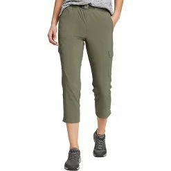 Eddie Bauer Travex Women's Climatrail Cargo Crop Pant