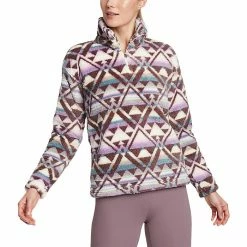 Eddie Bauer Women's Quest Plush Quarter Zip Printed Jacket -Eddie Bauer Sales 10531645x1079698 zm