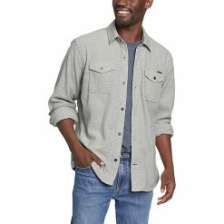 Eddie Bauer Men's Chutes Eco Microfleece LS Shirt -Eddie Bauer Sales 10551830x1006363 zm