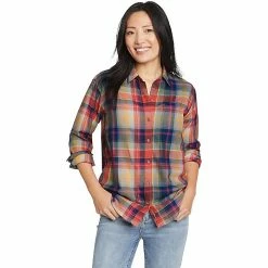 Eddie Bauer Women's Firelight Flannel Shirt -Eddie Bauer Sales 10554254x1011304 zm