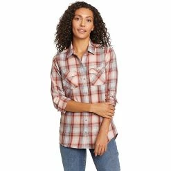 Eddie Bauer Women's Firelight Flannel Shirt -Eddie Bauer Sales 10554254x1252716 zm