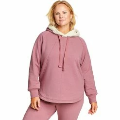 Eddie Bauer Women's Snow Lodge Sherpa-Lined Pull Over Hoodie