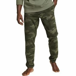 Eddie Bauer Men's Camp Fleece Printed Jogger Pant