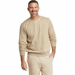 Eddie Bauer Men's Camp Fleece Riverwash LS Crew