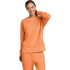 Eddie Bauer Women's Cozy Camp Easy LS Top - Garment Dye