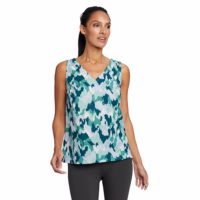Eddie Bauer Travex Women's Departure V Neck Tank - Printed 5 Eddie Bauer Travex Women's Departure V Neck Tank - Printed - Image 3