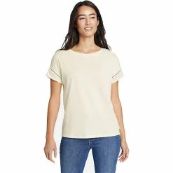 Eddie Bauer Travex Women's Myriad Boatneck Trim SS Top -Eddie Bauer Sales 10575803x1011817 zm