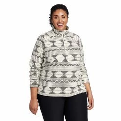 Eddie Bauer Women's Quest LS Raglan 1/4 Zip Top - Printed -Eddie Bauer Sales 10575825x1012569 zm