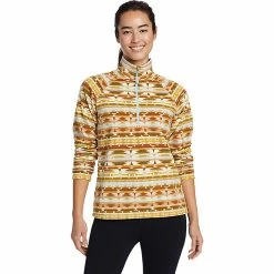 Eddie Bauer Women's Quest LS Raglan 1/4 Zip Top - Printed