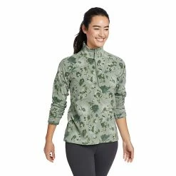 Eddie Bauer Women's Quest LS Raglan 1/4 Zip Top - Printed -Eddie Bauer Sales 10575825x1049046 zm