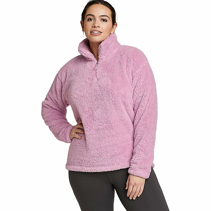 Eddie Bauer Women's Quest Plush 1/4 Zip Top 8 Eddie Bauer Women's Quest Plush 1/4 Zip Top - Image 6
