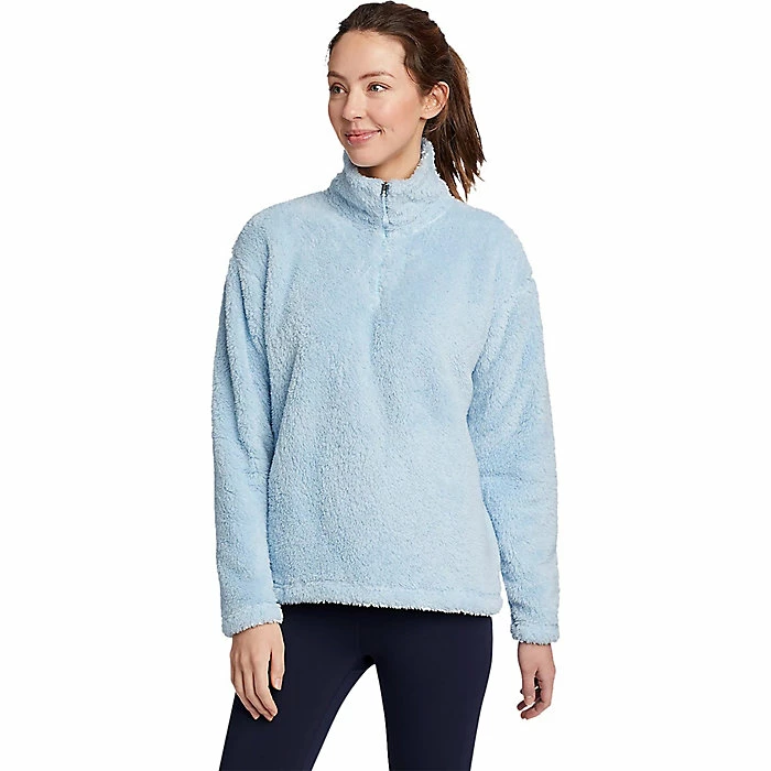 Eddie Bauer Women's Quest Plush 1/4 Zip Top 3 Eddie Bauer Women's Quest Plush 1/4 Zip Top