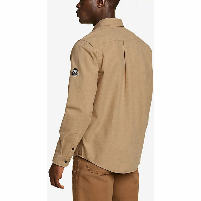 Eddie Bauer First Ascent Men's Snowcat Storm Chamois LS Shirt 5 Eddie Bauer First Ascent Men's Snowcat Storm Chamois LS Shirt - Image 3