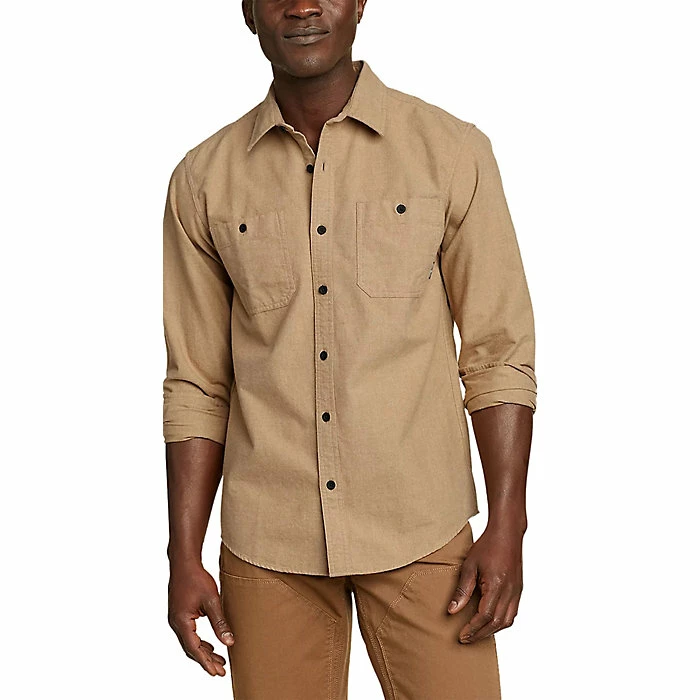 Eddie Bauer First Ascent Men's Snowcat Storm Chamois LS Shirt 3 Eddie Bauer First Ascent Men's Snowcat Storm Chamois LS Shirt